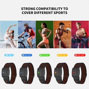 Coospo HW9 Waterproof Heart Rate Tracking <b>Magnetic</b> USB <b>Charging</b> Armband Heart Rate Monitor - Product Image 5