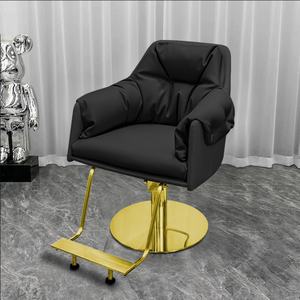 Chaise de salon en cuir pour coiffeur, équipement de coiffure en vente chaude, mobilier de salon, chaises de barbier pour coiffeur, beauté - Product Image 1