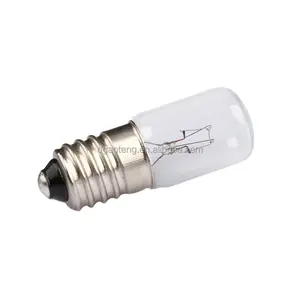 T16*45mm high/low voltage indicator bulb tungsten filament lamp