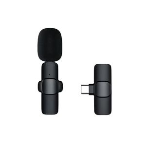 K9 profesional lavaliere Gaming grabación entrevista Vlog solapa inalámbrico Lavalier Mini micrófono para teléfono transmisión en vivo - Product Image 1