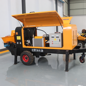 Fern transport Beton pumpe Anhänger Zement Beton pumpe Beton pumpe zu verkaufen - Product Image 4