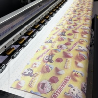 Imprimante à sublimation automatique à alimentation et déroulement de rouleaux de 1,9 m pour l'impression continue haute performance sur tissu polyester
