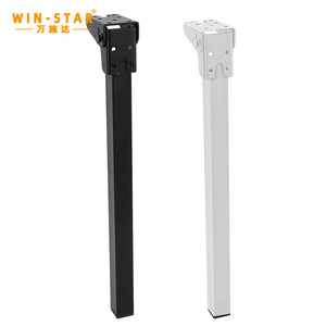 Patas de metal para mesa plegable personalizadas, muebles ajustables, herrajes para sofá, patas cuadradas para sofá - Product Image 6