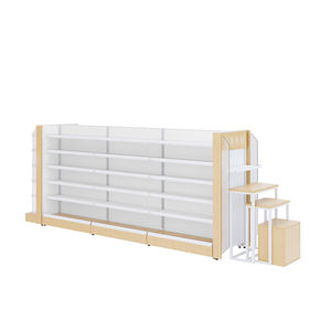 Estante Metálico Plegable para Farmacia, Tamaño Personalizado, Espaciado de Estantes Ajustable, Resistencia Ligera, Ideal para Exhibición de Medicamentos OTC/Productos de Salud - Product Image 1