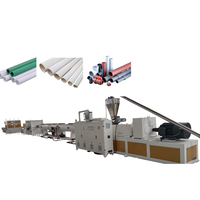 Personnalisation PVC UPVC tuyau plastique architectural alimentation en eau des eaux usées énergie Tube extrudé Making Machine