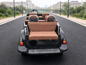 Venta al por Mayor de Autos Clásicos Vintage Eléctricos de Lujo Personalizados, Elegantes, de 3 Filas, con Techo Abierto, Frenos de Disco Hidráulicos y Neumáticos de Goma Sólida - Product Image 4