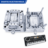 Molde de Inyección de Plástico de Alta Precisión para Piezas de Carcasa de Juguetes Musicales, Molde Personalizado para Pedal de Piano de Juguete