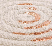 Tapis de prière portable en velours doux imprimé pour musulmans, Sejadah, idéal pour les cadeaux islamiques, l'industrie du textile de maison, respectueux de l'environnement