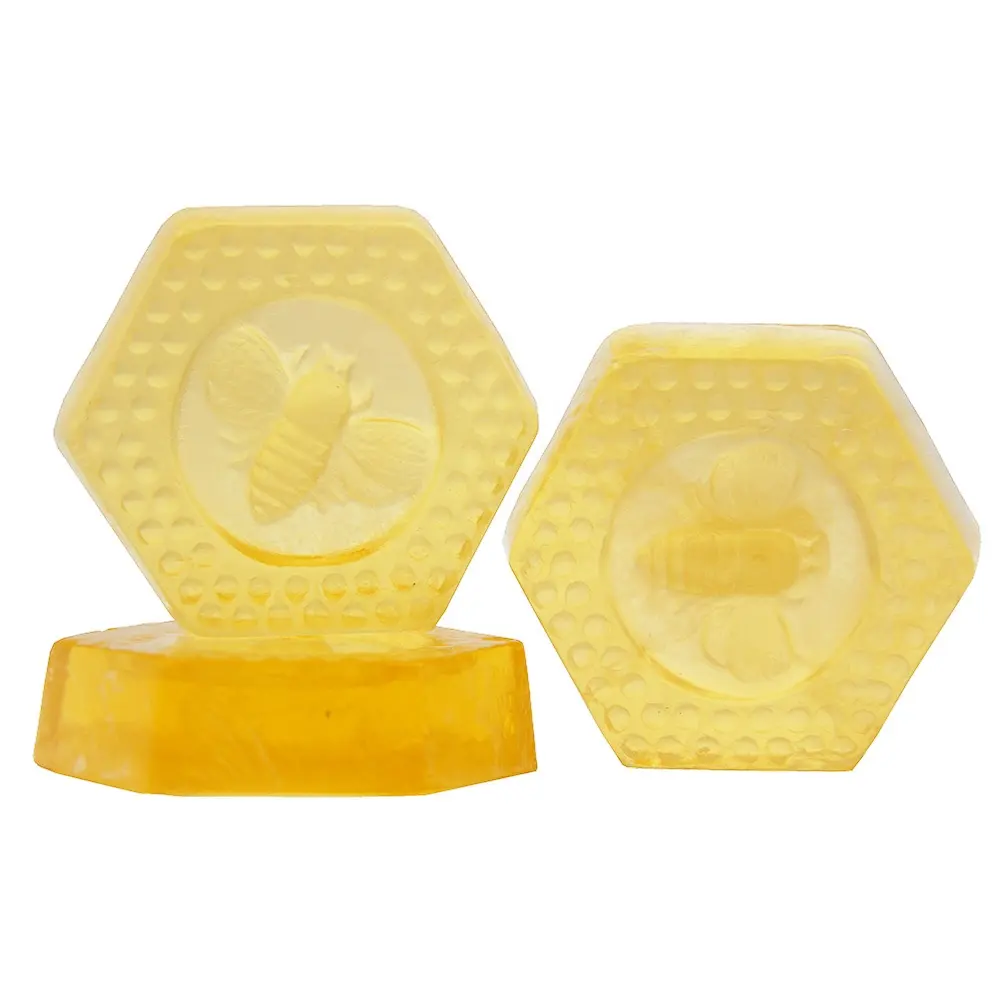 Único Facial suavizar la piel limpia Protex naturales jabón Natural de miel y propóleos de hecho a mano de La Reina de la miel jabón