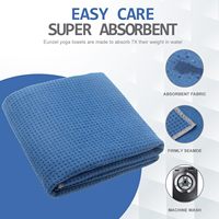 Serviette de yoga en microfibre EM très populaire avec sac, serviettes de plage personnalisables avec logo et impression, personnalisez avec votre nom, serviettes de séchage