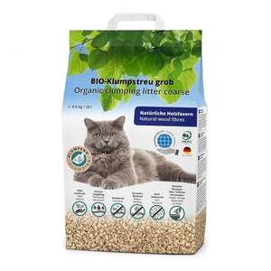 Litière pour chat pratique à base de plantes naturelles de sapin chinois, jetable dans les toilettes, agglomérante, absorbante et désodorisante - Product Image 1