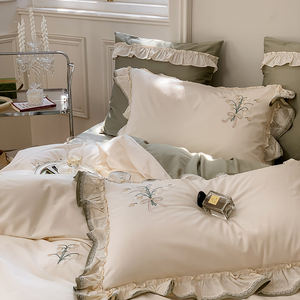 Nuovo <span class=keywords><strong>copripiumino</strong></span> <span class=keywords><strong>in</strong></span> cotone australiano a doppio filo <span class=keywords><strong>in</strong></span> cotone lungo <span class=keywords><strong>in</strong></span> fiocco 100 (CR) Set di quattro pezzi <span class=keywords><strong>in</strong></span> <span class=keywords><strong>seta</strong></span> blu - Product Image 5