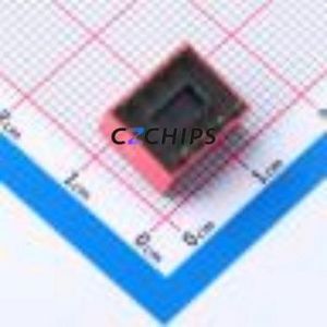 DS-04RP DIP Switch Through hole Component (THT) Switch ( Number of Switch Sections: 4 )( Lead Spacing: 2.54mm )( Color: Red ) - Product Image 2