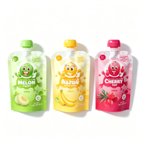 Pochettes Doypack personnalisées de 100 ml, 200 ml, 300 ml, 500 ml, de qualité alimentaire, stérilisables, pour boissons, vodka, bière, avec bec verseur, emballage souple.