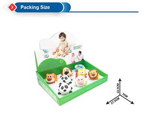 <span class=keywords><strong>Voiture</strong></span> jouet en plastique à <span class=keywords><strong>friction</strong></span> animal pour enfant et bébé, série de voitures à inertie avec forme de dessin animé, 8 pièces, meilleure vente - Product Image 5