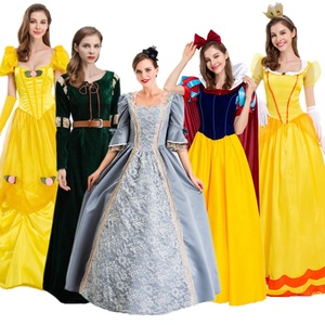 Ventes flash - Costumes de cinéma et de télévision - Halloween - Princesse Elsa - Belle - Raiponce - <span class=keywords><strong>Reine</strong></span> <span class=keywords><strong>des</strong></span> <span class=keywords><strong>neiges</strong></span> - Robes de fantaisie - Costumes - Product Image 2