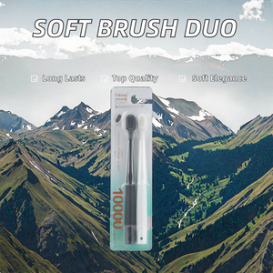 Brosse à dents électrique à dix mille poils en nylon avec manche en plastique pour femmes enceintes, couples, usage domestique et en voyage - Product Image 2