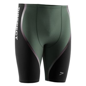 กางเกงว่ายน้ำผู้ชายแบบยืดหยุ่นสวมใส่สบาย ป้องกันคลอรีนได้ดี ลดแรงต้านทานของน้ำ เหมาะสำหรับการฝึกซ้อมและการแข่งขัน - Product Image 4