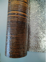 Película Protectora Autoadhesiva con Diseño de Madera Profunda, Aislante Térmico, Decorativa y a Prueba de Explosiones, Ideal para Decoración Moderna