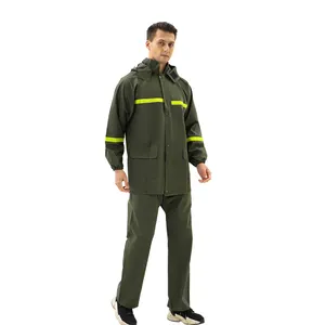Waterproof and Durable Hidden Pocket Raincoat Suit Raincoats Product Type