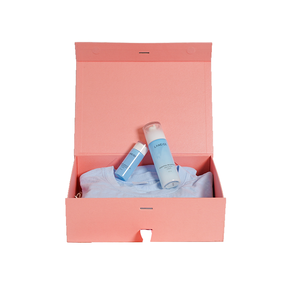 Custom Recyclable Foldable Paper Gift Box with Logo Printing Varnishing for Clothing Shoes Retail Packaging - Product Image 1