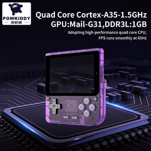 Consola de juegos portátil <span class=keywords><strong>Retro</strong></span> Powkiddy V10 para niños, pantalla IPS de 3,5 pulgadas, sistema Linux de código abierto, videojuego de bolsillo de 64GB, Wi-Fi - Product Image 4