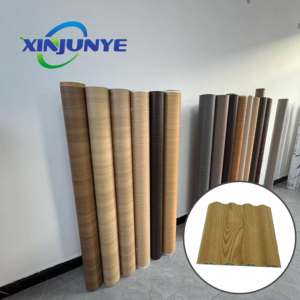 Film PVC décoratif en rouleau, prix usine, membrane sous vide pour porte, film vinyle en stock pour armoire, film décoratif PVC - Product Image 6