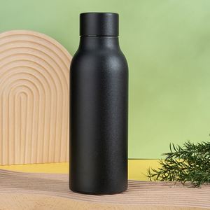 Petite gourde américaine décontractée, tasse isotherme en acier inoxydable avec sangle pour l'entraînement à la salle de sport et le camping du week-end - Product Image 6