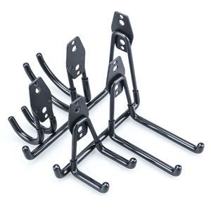 12 Pack Heavy Duty Stainless Steel Utility Balcony &amp; Garage Wall Mounted <strong>Storage</strong> Tool Hanger <strong>Ladder</strong> <strong>Hooks</strong> for Hanging (Portable) - Product Image 2