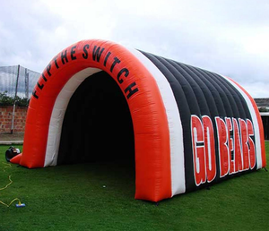 Tunnel Gonfiabile Sportivo per Ingresso, Tenda Personalizzata Gigante Nera per Maratona - Product Image 2