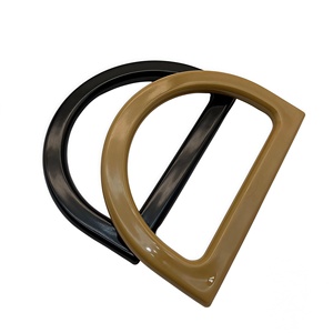 Nhà Máy Cung Cấp Trực Tiếp 95Mm D-Hình Nhựa Túi Xử Lý Thay Thế Thủ Công Tự Làm Túi Phụ Kiện Túi Xách Ví Tote Xử Lý - Product Image 4