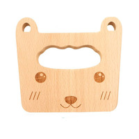 Hachoir en bois Outils éducatifs en bois Jouet de cuisine en bois Couteau de poche en bois pour enfants