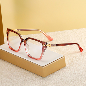 Partagas thời trang Cat <span class=keywords><strong>Eye</strong></span> TR90 Gradient màu chống ánh sáng màu xanh chặn Eyewear kính quang khung mắt kính cho phụ nữ người đàn ông - Product Image 2