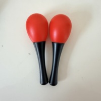 Plastic Mini Sand Hammer Early Education Percussion Instrument Colorful Grip Toy Interactive Musical Instrument Sand Egg Rattle