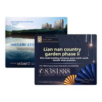 Tapis de souris rectangulaires en caoutchouc personnalisés pour les sociétés immobilières, tapis de bureau résistants à l'eau avec logo personnalisé, vente en gros en Chine, publicité