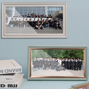 Khung ảnh nhóm tốt Nghiệp Trung Học Cơ Sở khung ảnh PS khung ảnh vàng mảnh cổ điển Trường Đại Học - Product Image 4