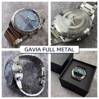 Reloj de Buceo para Hombre NORTH EDGE, Reloj Inteligente de Acero de Lujo, Brújula, Altímetro, Barómetro, Reloj Digital, Resistente al Agua 200m