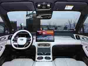 Galaxy M7 SUV Híbrido Enchufable Turbo R20 Automático Interior <span class=keywords><strong>Oscuro</strong></span> 5 Plazas LHD Coche Eléctrico de Nueva Energía Techo Solar Panorámico Eléctrico - Product Image 5