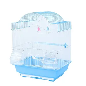 Blue red black white small Animals parrot bird breeder cage for birds