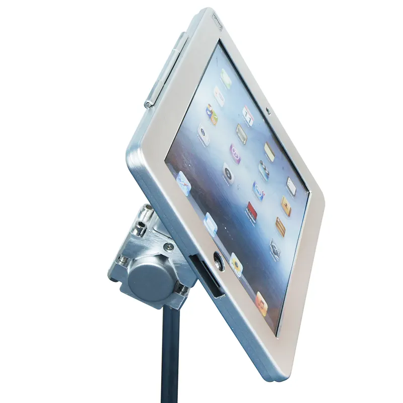 Suporte de metal para tablet, suporte de segurança antifurto para tablet, ajustável, anti-roubo, para ipad 7.9"