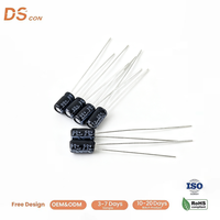 Condensateur électrolytique en aluminium 50V 2,2uF, borne radiale, traversant, 3x5mm, polarisé 105 ℃   pour carte de circuit imprimé de contrôleur de moteur à courant continu