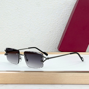 Gafas de Sol Sin Marco con Bisagras Metálicas, Unisex, Protección UV400, Gafas de Conducir CT0918S - Product Image 4