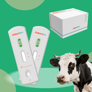 Carte d'autotest SaberVet BVDV Ag, test rapide de l'antigène du virus de la diarrhée virale bovine dans le sang bovin pour le <span class=keywords><strong>b</strong></span>étail - Product Image 3