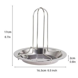 Support de rôtissage antiadhésif en gros pour poulet, grille de cuisson pour barbecue extérieur, outils de cuisine, plaque de cuisson grillée - Product Image 3