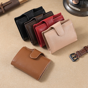 <b>RFID</b>-Blocking <b>Wallet</b> with Metal Clasp – PU Leather Bifold Purse <b>for</b> <b>Men</b> & Women, Multi-Card Slots & Coin Pocket - Product Image 2