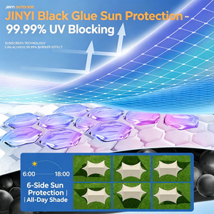 เต็นท์แคมป์ปิ้งกลางแจ้งแบบพกพา พับได้ กันน้ำและกันแดด สำหรับปิกนิก - Product Image 4