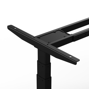 Table d'angle réglable en hauteur électrique avec moteur Timotion ergonomique, 90 degrés, cadre de bureau réglable à 3 pieds - Product Image 6