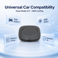 Android 13 8 Core Smart Carplay Ai Box Kompatibel untuk Sistem Tesla AMD 2022 Wireless Carplay Box Mendukung youtube netflix