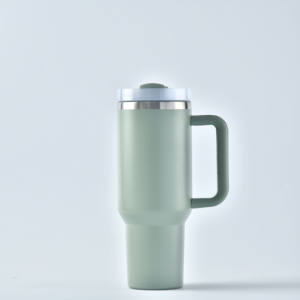 Vaso Térmico de Acero Inoxidable de Doble Capa de 40 oz Personalizado para Viajes, con Tapa Personalizada y Color Personalizado - Product Image 3