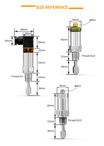 Sensore di Livello a Forcella Vibrante Antideflagrante Industriale in Acciaio Inossidabile per Serbatoi di Liquidi Chimici, Olio e Acqua - Product Image 3